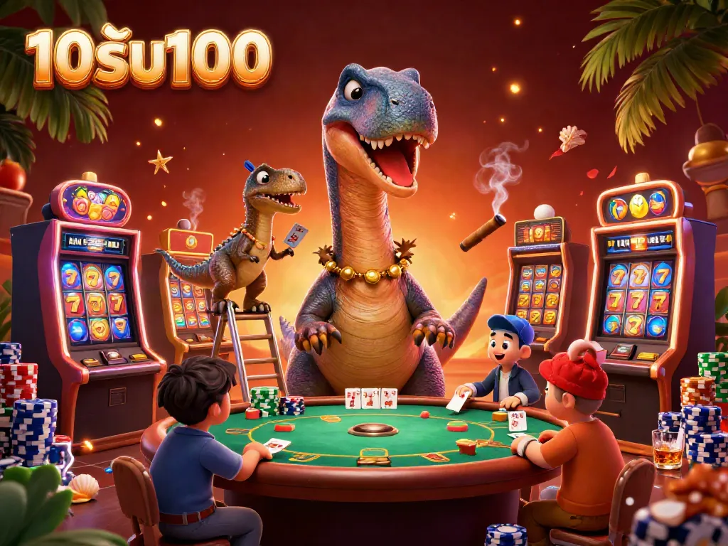 โปรโมชั่น 10รับ100 ในภาพคาสิโนที่ดึงดูดและน่าตื่นเต้น ตกแต่งด้วยสล็อตและโป๊กเกอร์