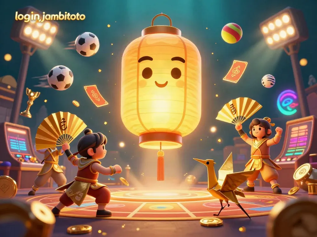 Experience the thrill of winning at JambiToto with our dynamic gaming illustrations featuring login jambitoto.
